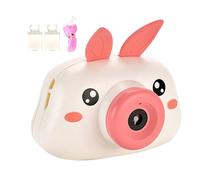 Ahuuen Cámara de Burbujas | Fabricante Automático de Burbujas Pequeñas con Luces,Máquina Musical para Soplar Juguete Exterior Divertido Fiestas Cumpleaños Pascua Acción De Gracias Y Tiempo