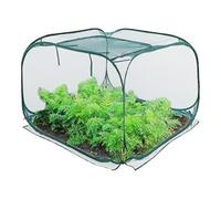 Ahuuen Cubiertas para Plantas de Exterior,Protector De Plantas Grande con Malla | Tamaño Grande Antinsectos Antianimales Protección Polvo con Caja de Cultivo Reforzado para Aves Invernadero Flores