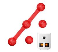 Ahuuen Imán De Silicón para Freidora De Aire, Sujetador De Silicona para Cestillo De Freidora, Prevenir Quemados Cocina Libro Recetas Refrigerador Pizarra Puerta Aula Armario