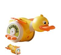 Ahuuen Juguetes En Movimiento para Bebé | Juego Brillante Y Lindo,Pato Musical Iluminado,para El Desarrollo del Juego Rutinario Educación En Interiores Y Aprendizaje Familiar En El Hogar