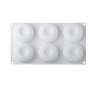 Ahuuen Moldes De Hornear De Silicona - Molde Para Gelatina - Molde Para Hornear Antiadherente Y Reutilizable Para Tarta Magdalenas Chocolate Helados