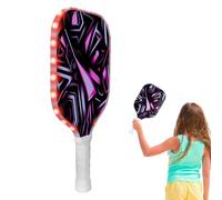 Ahuuen Paletas de Pickleball de Fibra de Vidrio,Paletas de Pickleball de Fibra de Vidrio,Raqueta de de LED Ligeras - Suministros para Exteriores con Agarre cómodo