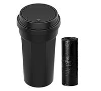 Ahuuen Papelera De Coche,Cubo De Basura Con Forma De Taza Antiderrames,Almacenamiento De Residuos Para Vehículos | Para Viajes Camping Furgoneta SUV Asiento Trasero Conducción