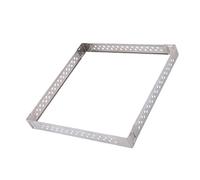 Ahuuen Paravientos para Hornillo de Camping | Protector De Viento para Cocinar Al Aire Libre,Protector De Viento Plegable Portátil De Acero Inoxidable para Actividades Al Aire Libre