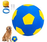 Ahuuen Pelota de pastoreo para Perros - Inflable para Masticar de Cachorro,Juguete Gigante para Perros,para Parques, Apartamentos, Jardines, Estudios, etc.
