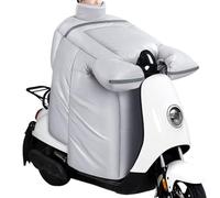 Ahuuen Protector De Piernas para Invierno | Acolchado Impermeable | Cubierta Térmica para Piernas De Moto con Forro De Peluche Y Guantes - para Mujeres Scooter Protección para Rodilla Pecho Y Cuello