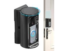 Ahuuen Soporte para Ring Doorbell,Soporte Ring Doorbell | Soporte para puerta con anillo Soporte para timbre - Soporte de puerta con anillo antirrobo sin taladro, soporte de timbre ajustable para
