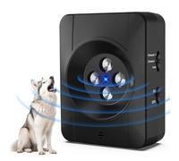 Ahuyentador de Perros,Ahuyentador de Perros Potente,3 Ajustables Antiladridos para Perros,Dispositivo antiladridos,Recargable Anti Ladridos Alcance Efectivo 33FT,Repelente para Perros Pequeños Grande