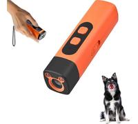 Ahuyentador Ultrasónico para Perros, 2025 Nuevo Dispositivo Disuasorio De Ladridos para Perros, Dispositivo Antiladridos 2 En 1 con Luz LED para Perros Pequeños, Medianos Y Grandes (1pcs)