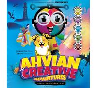 Ahvian The Creative: A Comprehensive Bilingual Book (Read, Learn, Draw & Cut).