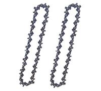 AHYLN Cadenas de motosierra 4 pulgadas y barra guía, minicadenas acero, herramienta hoja sierra eléctrica, accesorio repuesto for, corte madera .0518