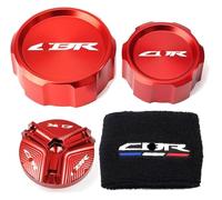 AHYLN Compatible con CBR1000RR CBR 1000RR 1000 RR 2005-2018 Tapa de llenado aceite motocicleta Cilindro maestro depósito líquido frenos .1228