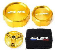 AHYLN Compatible con CBR1000RR CBR 1000RR 1000 RR 2005-2018 Tapa de llenado aceite motocicleta Cilindro maestro depósito líquido frenos .1228