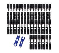 AHYLN Conector solar de CC 200/100/40/20/10/5 piezas, 1000 V, 30 A, IP67, resistente al agua, for cable fotovoltaico/MC 2,5/4/6 mm² .0320