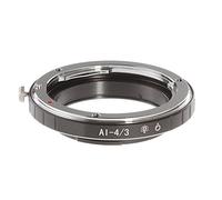 AI-4/3 - Anillo adaptador para objetivo Nikon AI AIS F a 4/3 para Olympus E620 E520 E510 E500 E420 E410 E400 E330 E3 Panasonic L1
