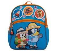 AI ACCESSORY INNOVATIONS Bluey Interactive 12 Mini Backpack For Kids Bluey & Bingo School Bag for Pre-School & Kindergarten Blue