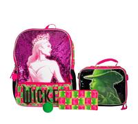 'AI ACCESSORY INNOVATIONS Bluey - Juego de mochila de 4 piezas para niñas y niños preescolares, mochila escolar de 16 pulgadas, Wicked, Standard, Personaje