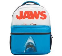 AI ACCESSORY INNOVATIONS Mochila escolar con estampado completo para niños y adultos con personajes de Sonic y Minecraft, Jaws, Estándar, Personaje