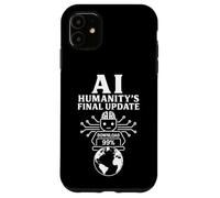 AI - Actualización Final de la Humanidad - Robot futurista Descargar Carcasa para iPhone 11