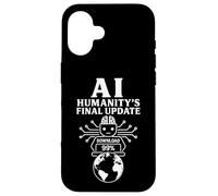 AI - Actualización Final de la Humanidad - Robot futurista Descargar Carcasa para iPhone 16