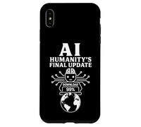 AI - Actualización Final de la Humanidad - Robot futurista Descargar Carcasa para iPhone XS MAX