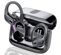 AI Auriculares Traductor en Tiempo Real(2025), 164 Idiomas y 6 Modos de Traducción, 3 in 1 AI Auriculares Traductor, Bluetooth 5.4 con ENC y App con para Viajes/Negocios/Aprendizaje/Reunirse Negro