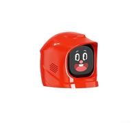 AI Car Dashboard For Companion Robot con 60 animaciones expresivas que responden al frenado de aceleración y los niveles de ruido ambiental (rojo)