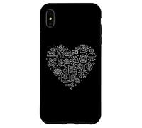 AI Chatbot Heart - Robot Experto en Inteligencia Artificial Carcasa para iPhone XS MAX