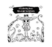 AI Coloring Book: Mexican Skeletons