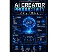AI Creator Productivity Journal: Track Prompts, Plan Projects, Organize Content Ideas & Build Smarter Workflows