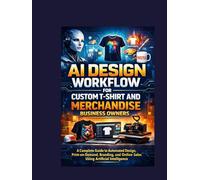 AI Design Workflow for Custom T-Shirt and Merchandise Business Owners: A Complete Guide to Automated Design, Print-on-Demand, Branding, and Online Sales Using Artificial Intelligence (AI driven)