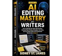AI Editing Mastery for Writers: How to Self-Edit Your Book with Precision, Eliminate Weak Writing, Strengthen Your Voice, and Turn Rough Drafts into ... Using AI (The AI Author Blueprint Series)