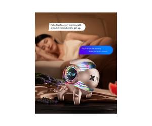 AI-Enhanced Speaker, High-Quality Audio Output, and Decorative Features - Ideal for Home and Office