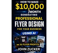 AI Flyer Profits: How to Make $10,000/Month Generating Professional Flyer Designs for Businesses Using AI