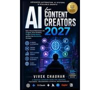 AI for Content Creators 2027 Advanced Automation,AI Systems&Scalable Growth: Build a Personal Media Empire with AI Agents,Smart Workflows,Faceless ... Strategies (AI Creator Mastery Series)