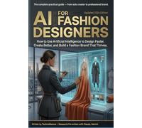 AI FOR FASHION DESIGNERS: How to Use Artificial Intelligence to Design Faster, Create Better, and Build a Fashion Brand That Thrives