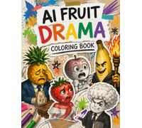 AI Fruit Drama Coloring Book: Color your favorite AI fruit drama stories