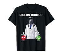 AI Generado Internet Meme Doctor Paloma Divertido Broma Brainrot Camiseta