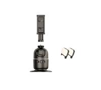 AI Gimbal 360 Rotación Auto Face Tracking Gimbal con Doble Luz de Relleno para Smartphone Estabilizador Soporte para Teléfono