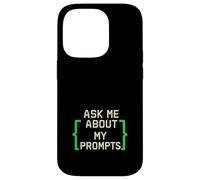 AI Ingeniero Ingeniero Codificador Humor Tech Nerd Machine Learning Carcasa para iPhone 14 Pro