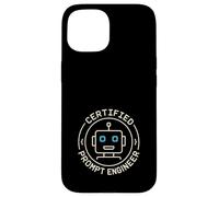 AI Ingeniero Ingeniero Codificador Humor Tech Nerd Machine Learning Carcasa para iPhone 15