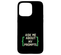 AI Ingeniero Ingeniero Codificador Humor Tech Nerd Machine Learning Carcasa para iPhone 15 Pro Max