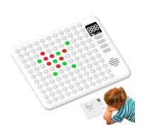 AI Juegos de tablero de ajedrez, juego de mesa inteligente 9 en 1,Juego de mesa de estrategia de AI de tablero de ajedrez incorporado | Portable 4 en una Juguete Educativo Electrónico de Teaser para c
