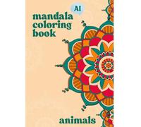 AI mandala coloring book (animals)