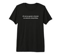 AI no es una Amenaza Tan Grande como la Estupidez Natural. Divertido Fan de IA Camiseta Premium
