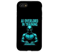 AI Overlord En Entrenamiento Futurista Robot Nerd Coders Humor Carcasa para iPhone SE (2020) / 7 / 8
