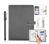 Ai-Powered - Juego de escritura inteligente, cuaderno digital inteligente Ai con bolígrafo, cuaderno electrónico inteligente, bolígrafo digital, digitalización de sincronización en tiempo real para