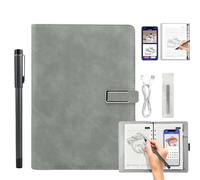 Ai-Powered - Juego de escritura inteligente, cuaderno digital inteligente Ai con bolígrafo, cuaderno electrónico inteligente, bolígrafo digital, digitalización de sincronización en tiempo real para