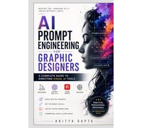 AI Prompt Engineering for Graphic Designers: Master AI Prompting for Midjourney, ChatGPT, Adobe Firefly & Ideogram to Create Professional Logos, Branding, Social Media Graphics,
