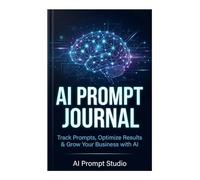 AI Prompt Journal: Organize, Optimize & Scale Your AI Workflow: Track Prompts, Test AI Tools, Improve Results and Grow Your Business (Elite AI Series)